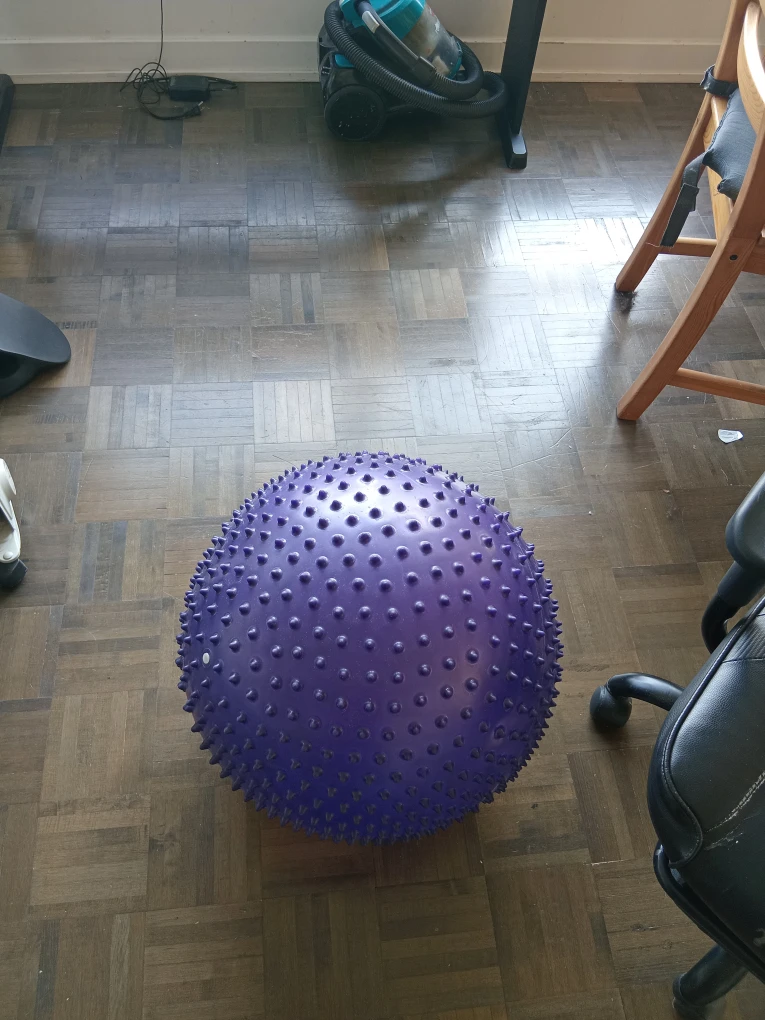 Purple Massage Ball - photo 2