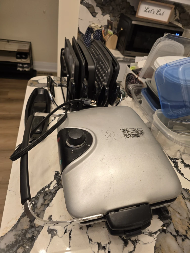 George Foreman Grill with Interchangeable Plates