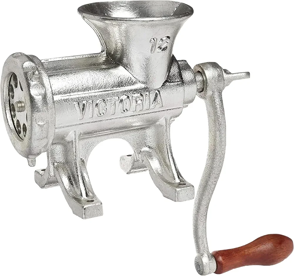 Victoria Cast Iron Meat Grinder, Number 12