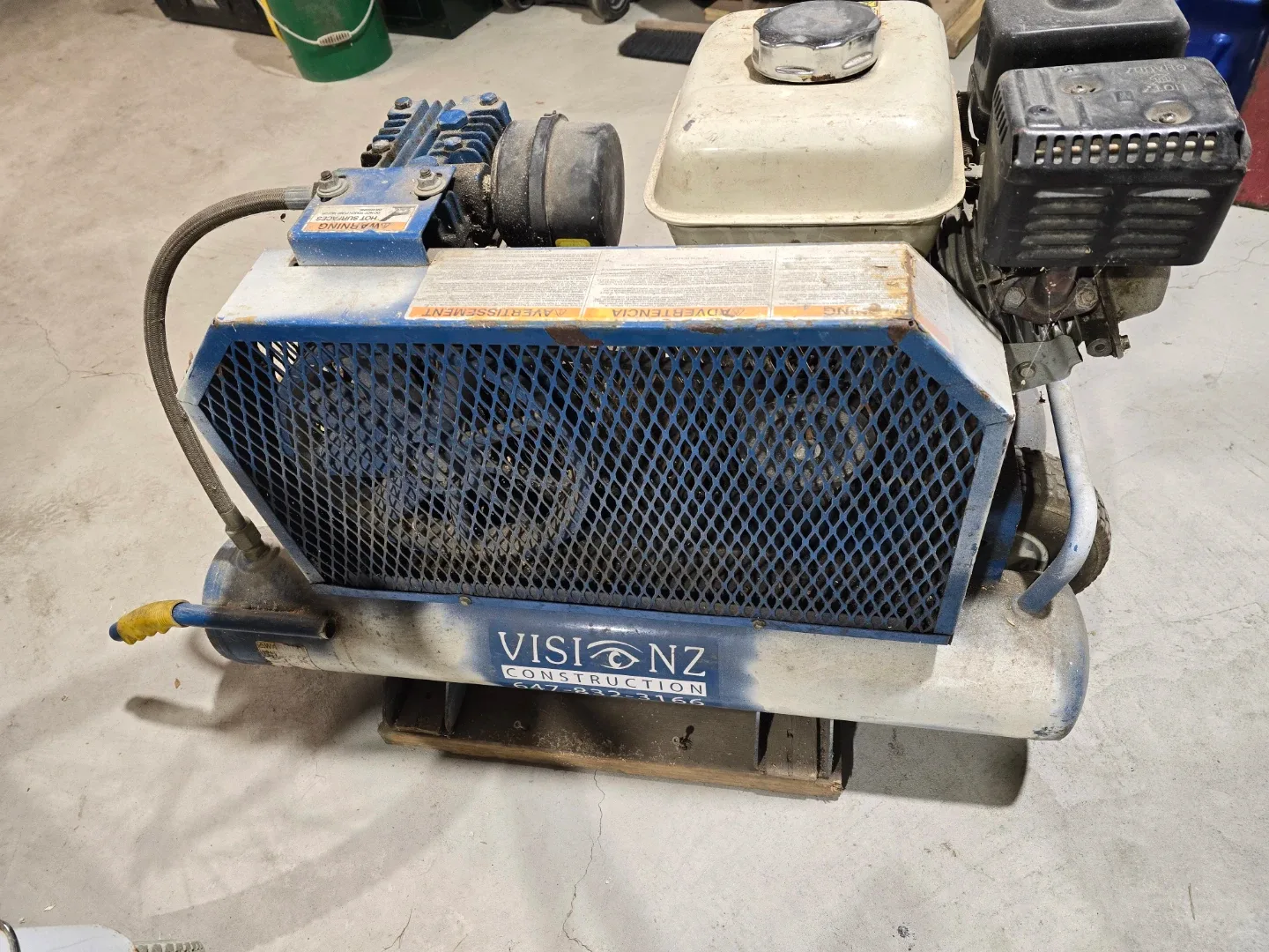 Jenny Air Compressor with Honda GX 160 Engine image indicator(2)