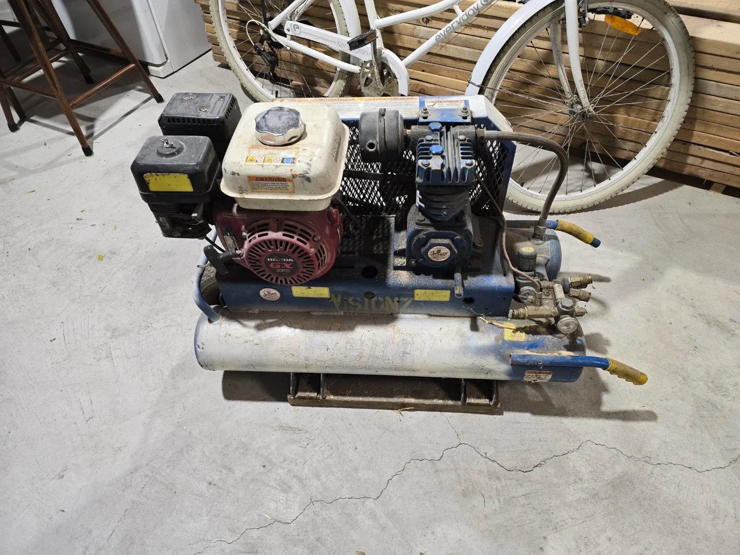 Jenny Air Compressor with Honda GX 160 Engine image indicator(5)