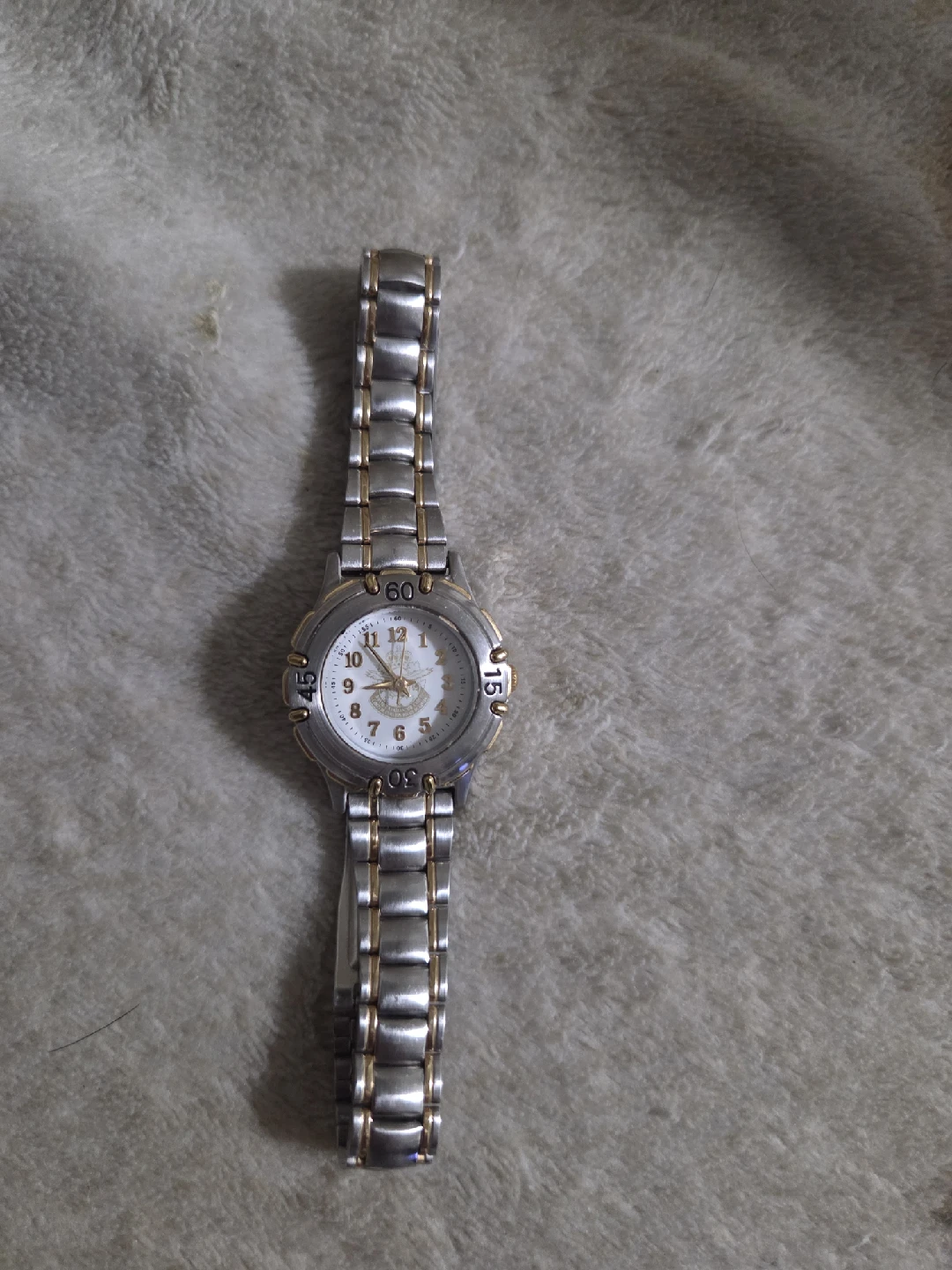Wristwatch - Silver & Gold Toned
