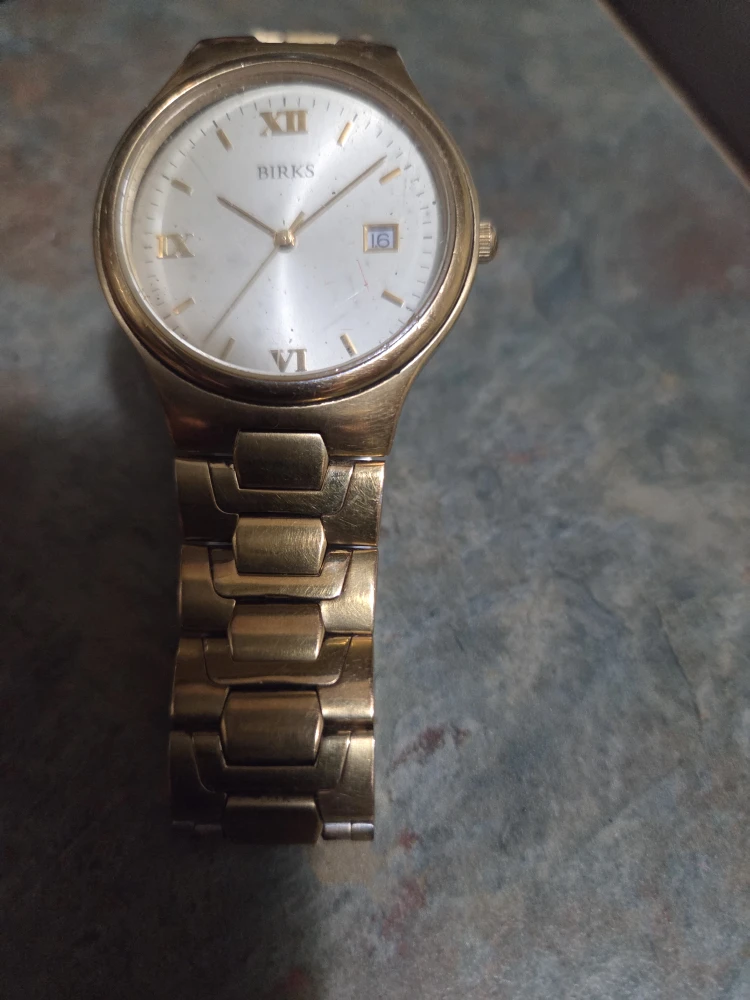 Birks Gold Watch