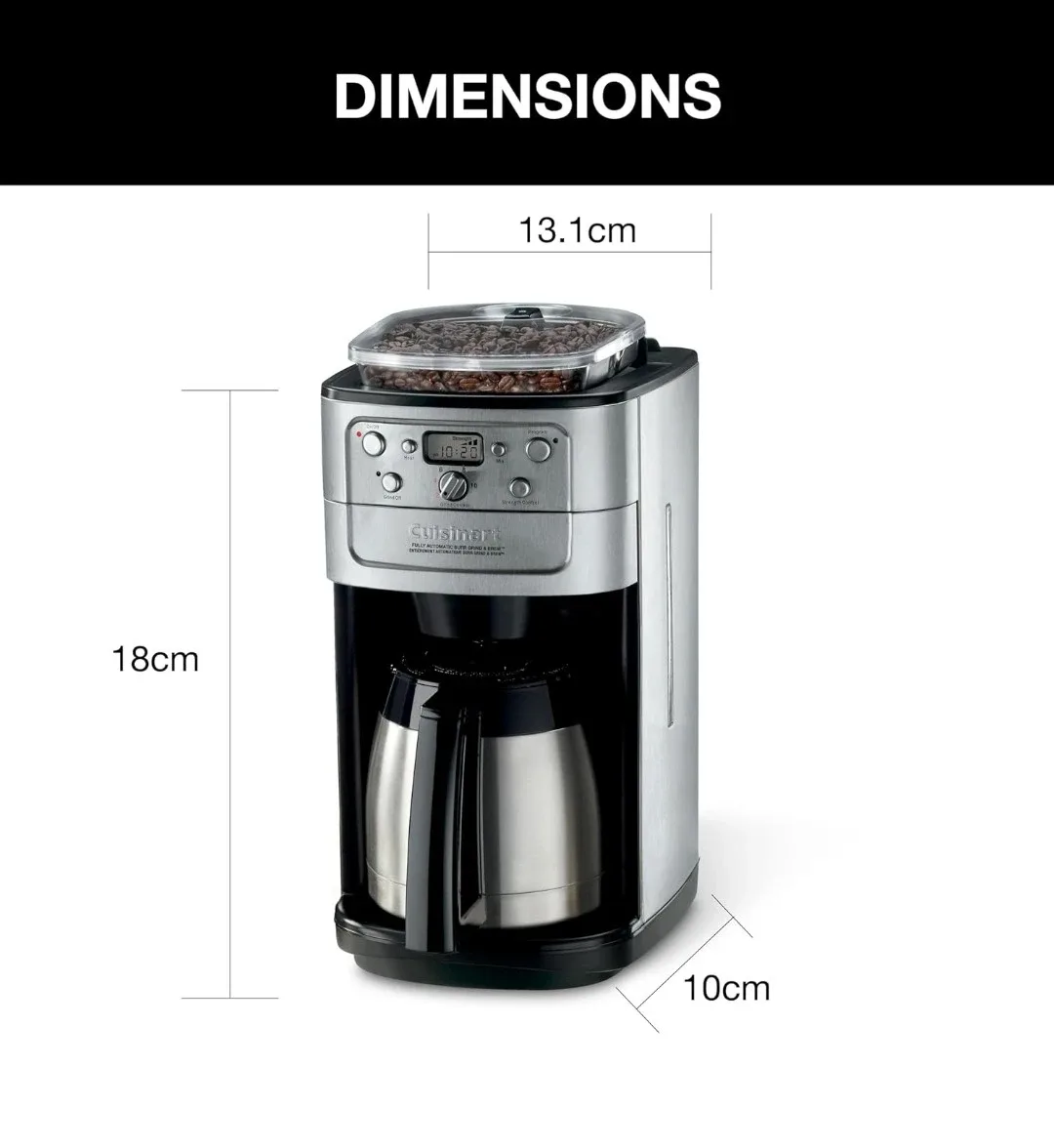 Cuisinart Burr Grind & Brew 10-Cup Coffee Maker