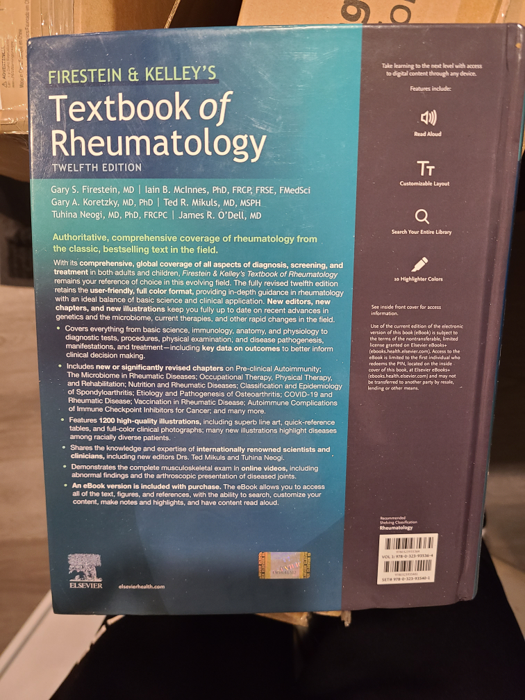 Firestein & Kelley's Textbook of Rheumatology - photo 2