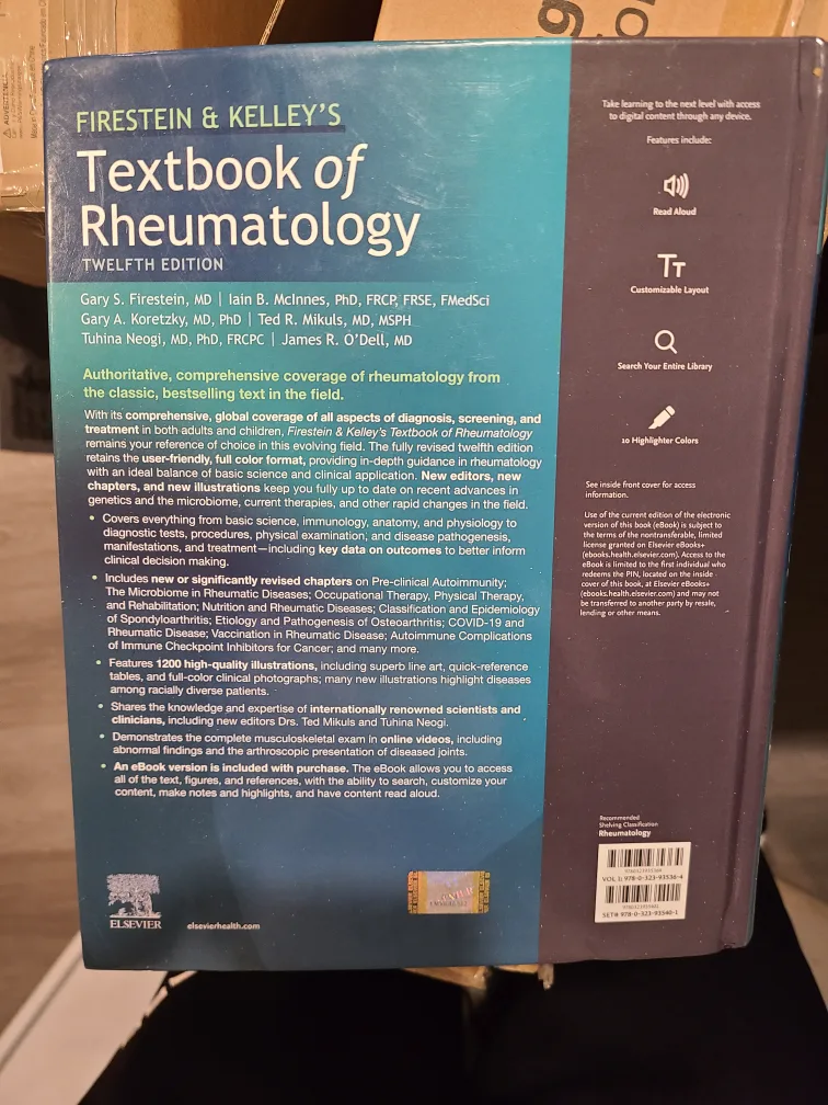 Firestein & Kelley's Textbook of Rheumatology image indicator(2)