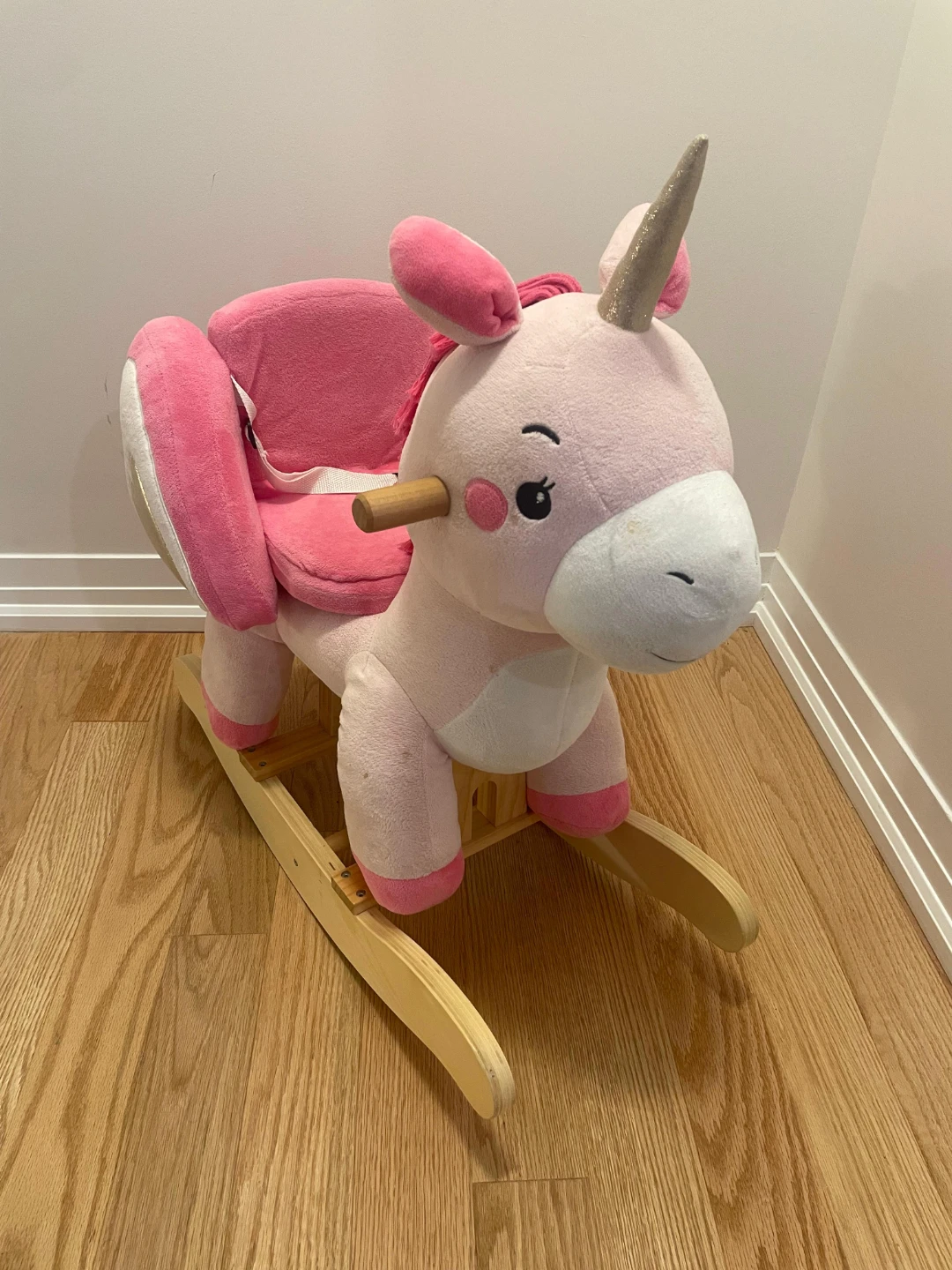 Pink Unicorn Rocking Horse - photo 2