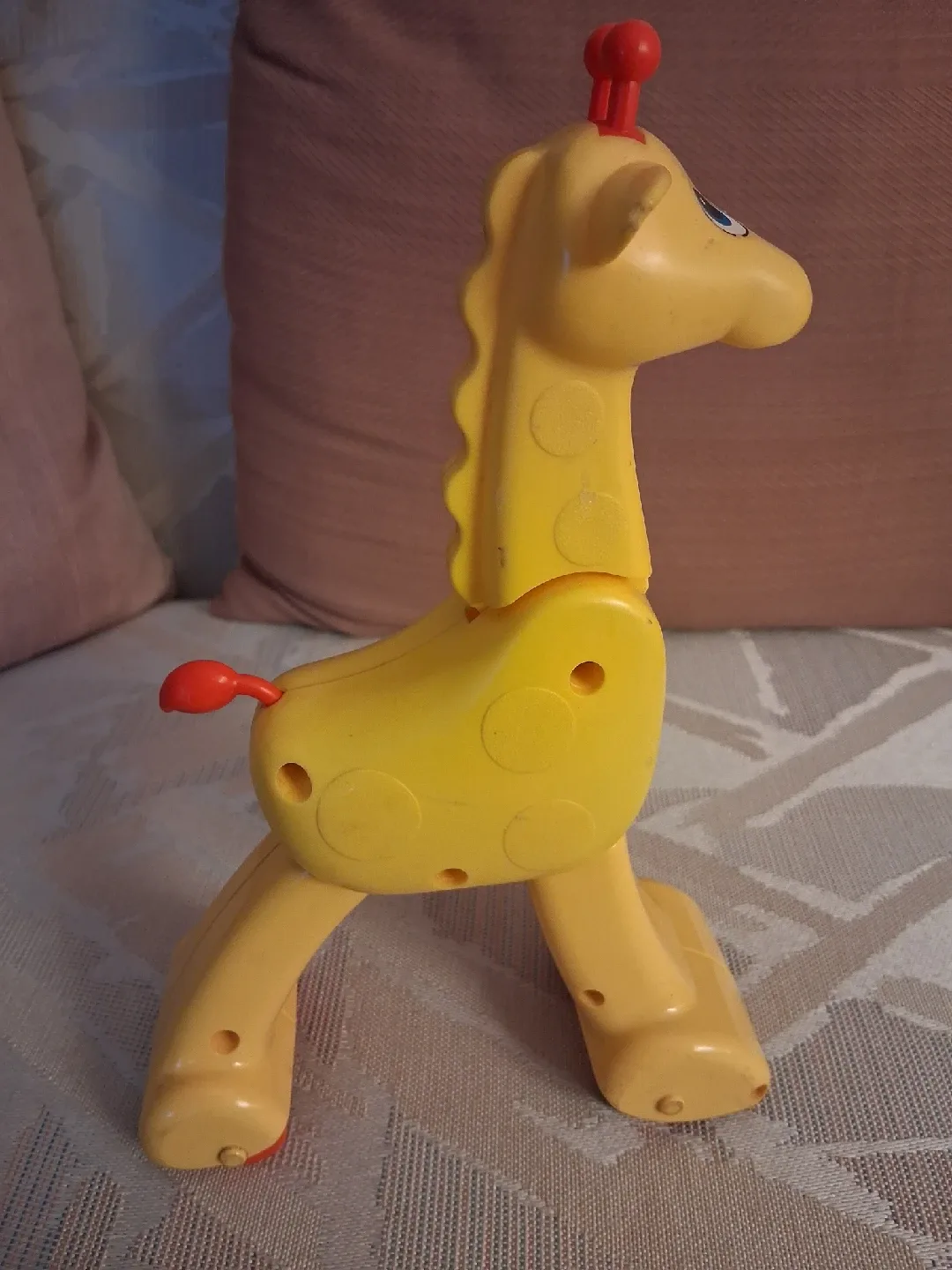 Vintage Tomy High Rolleys Jake the Giraffe toy image indicator(2)