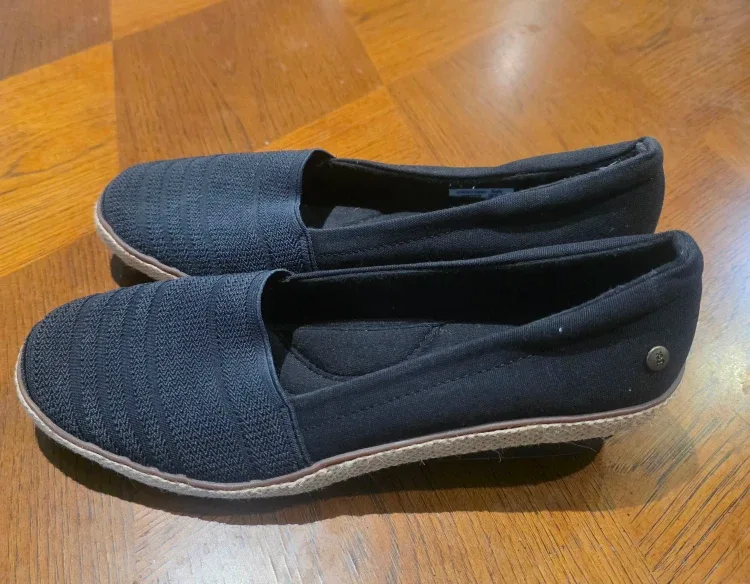 Keds Comfort Slip-On Shoes - Black Fabric - Women's 7.5 image indicator(4)