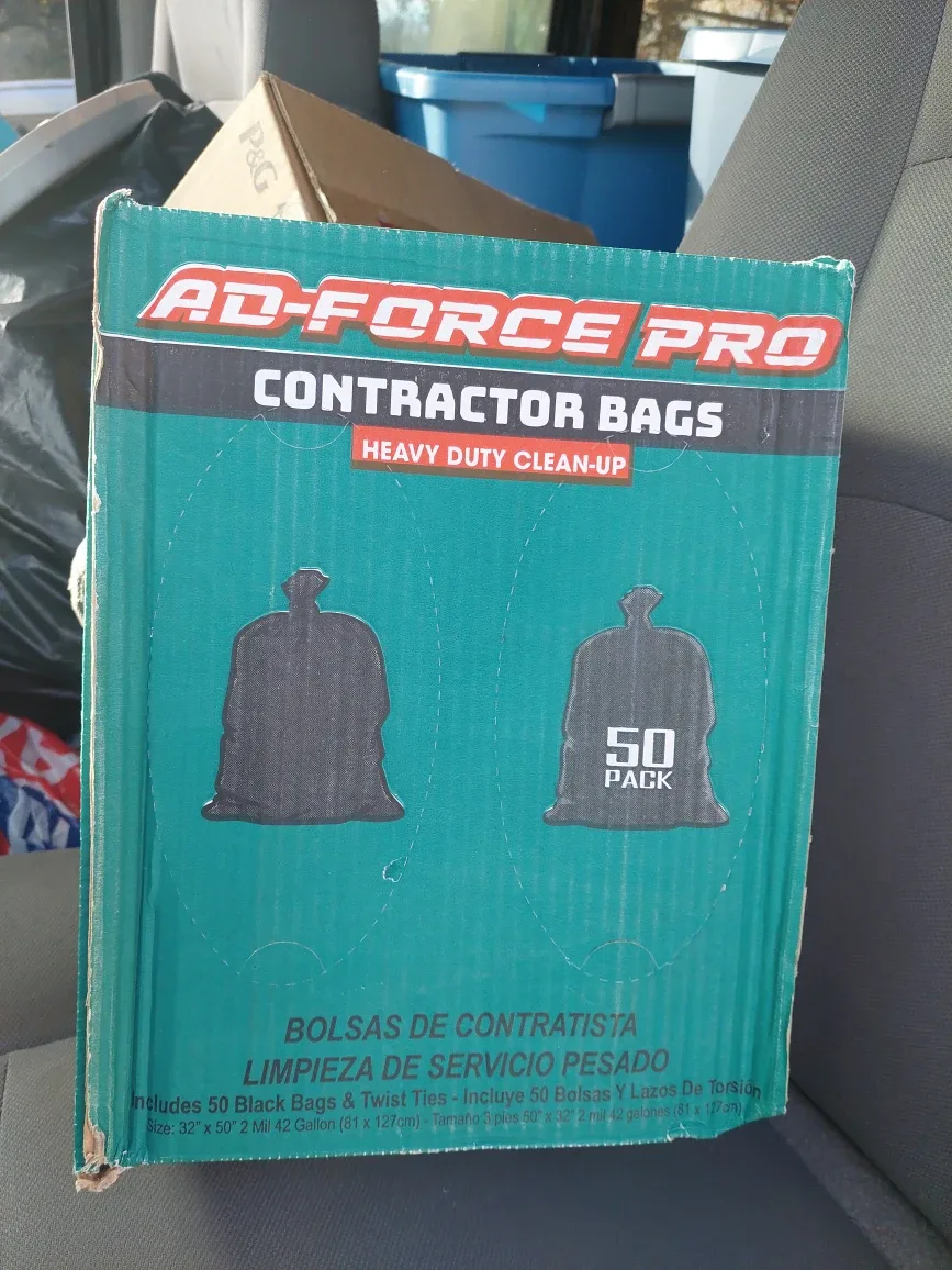 AD-Force Pro Contractor Bags - 50 Pack