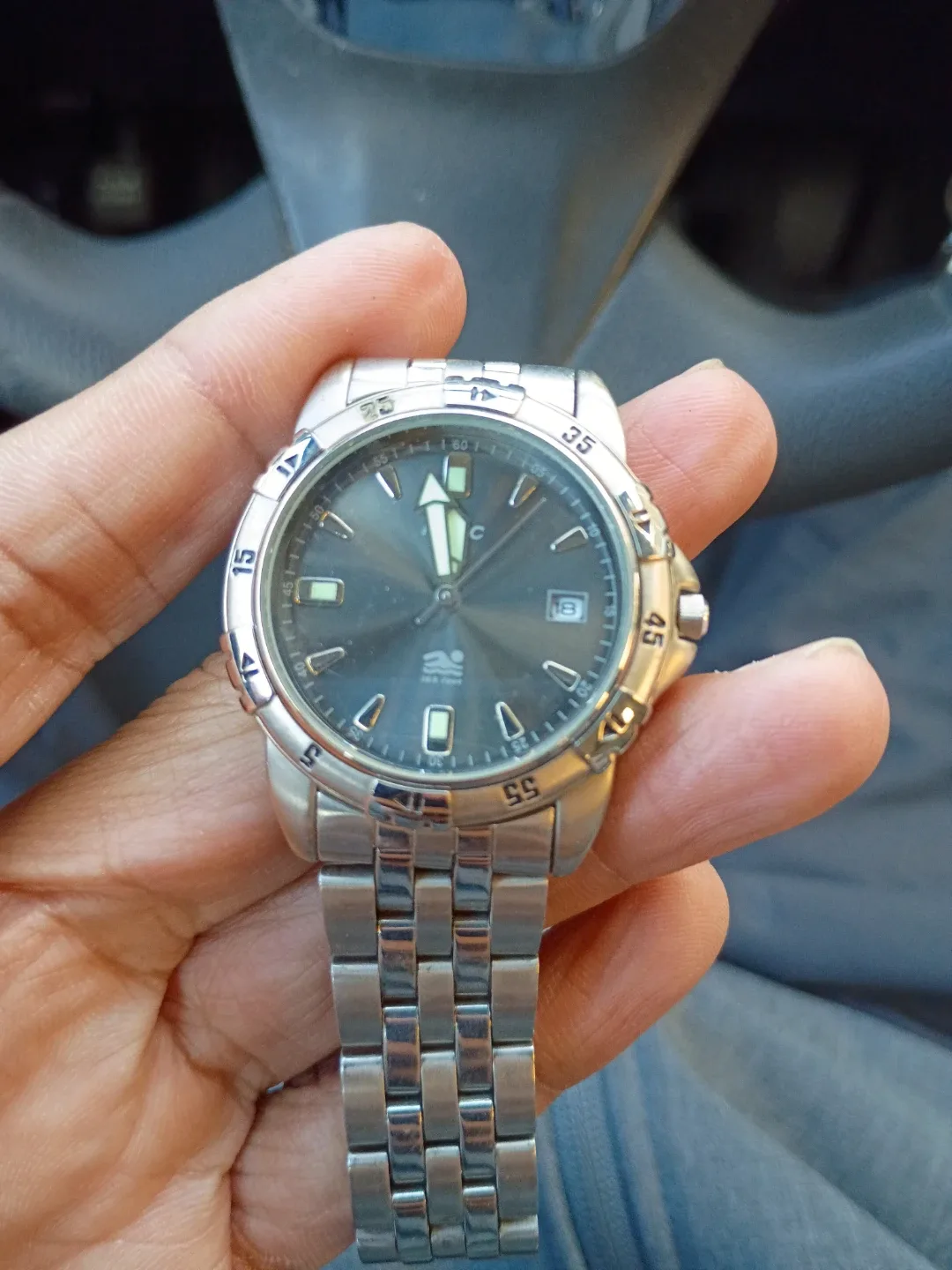 Relic Men's Silver Watch image indicator(2)