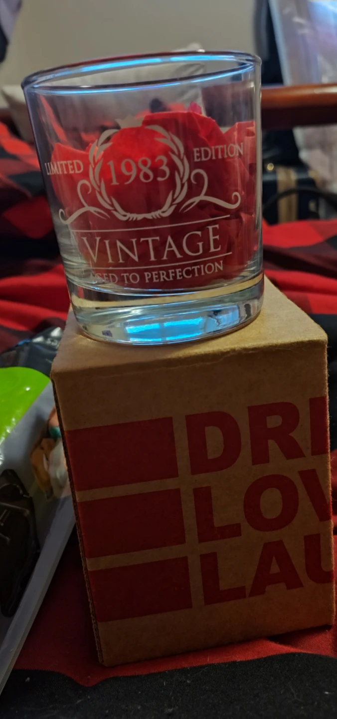 BN in Box 1983 Glass Tumbler