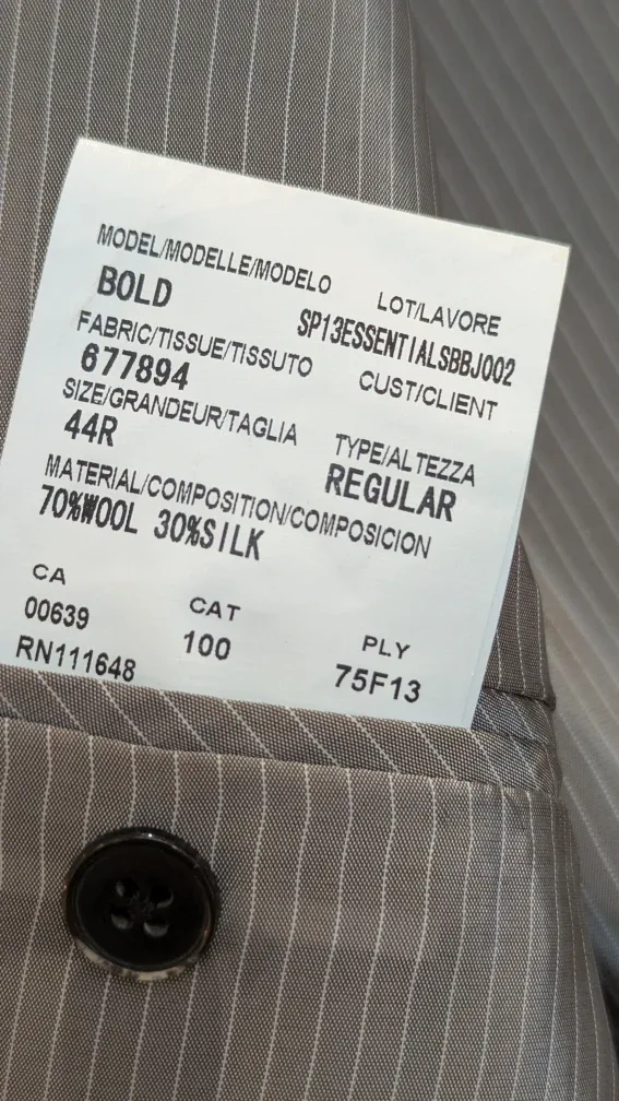 Black Brown 1826 Blazer - Size 44R & 46R image indicator(2)