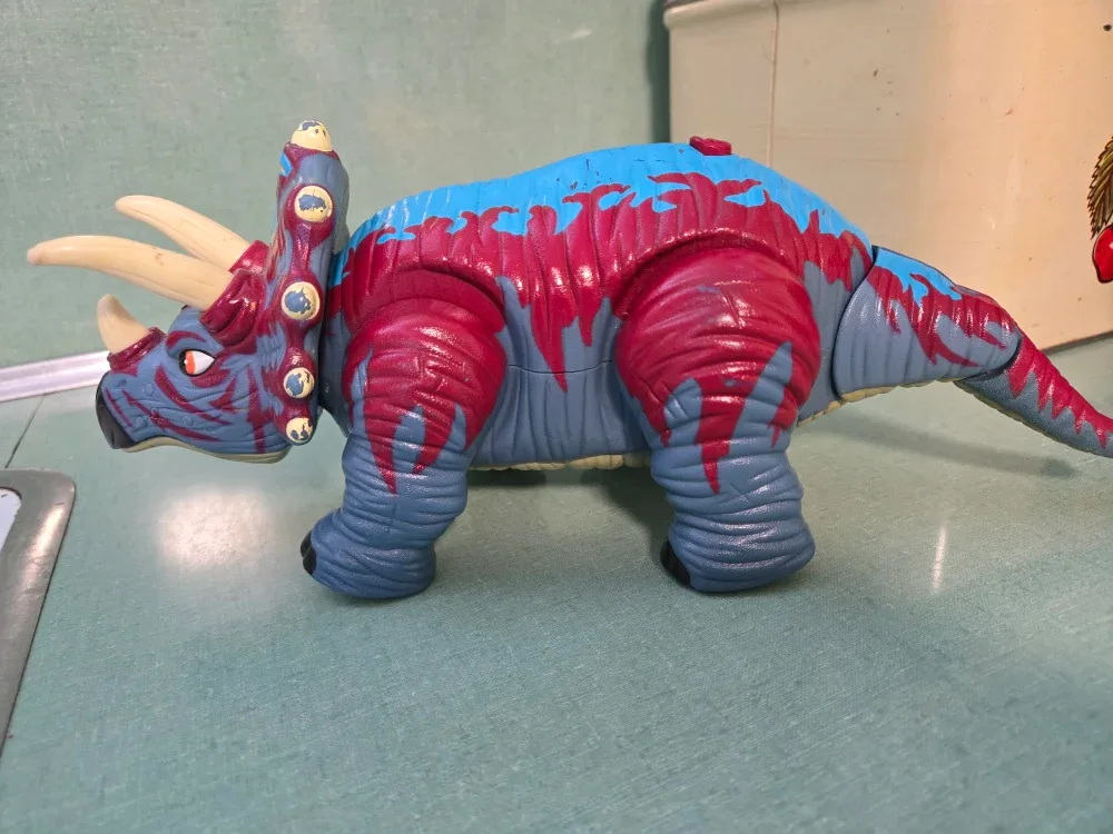 Movable Triceratops Dinosaur image indicator(3)