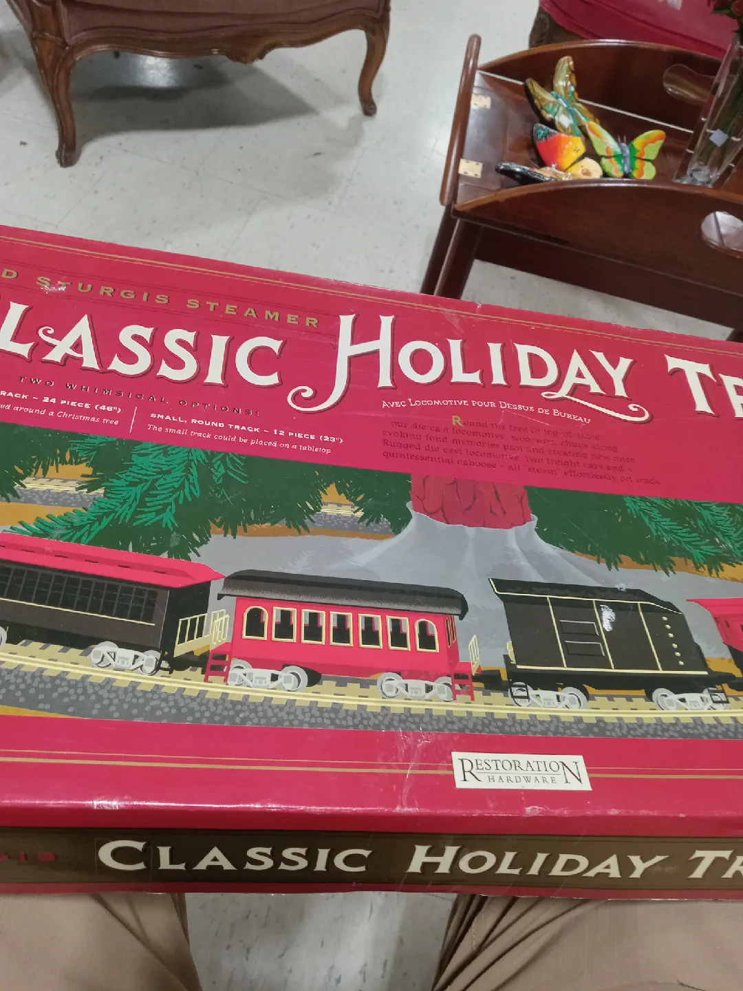 Restoration Hardware Classic Holiday Train Set image indicator(3)