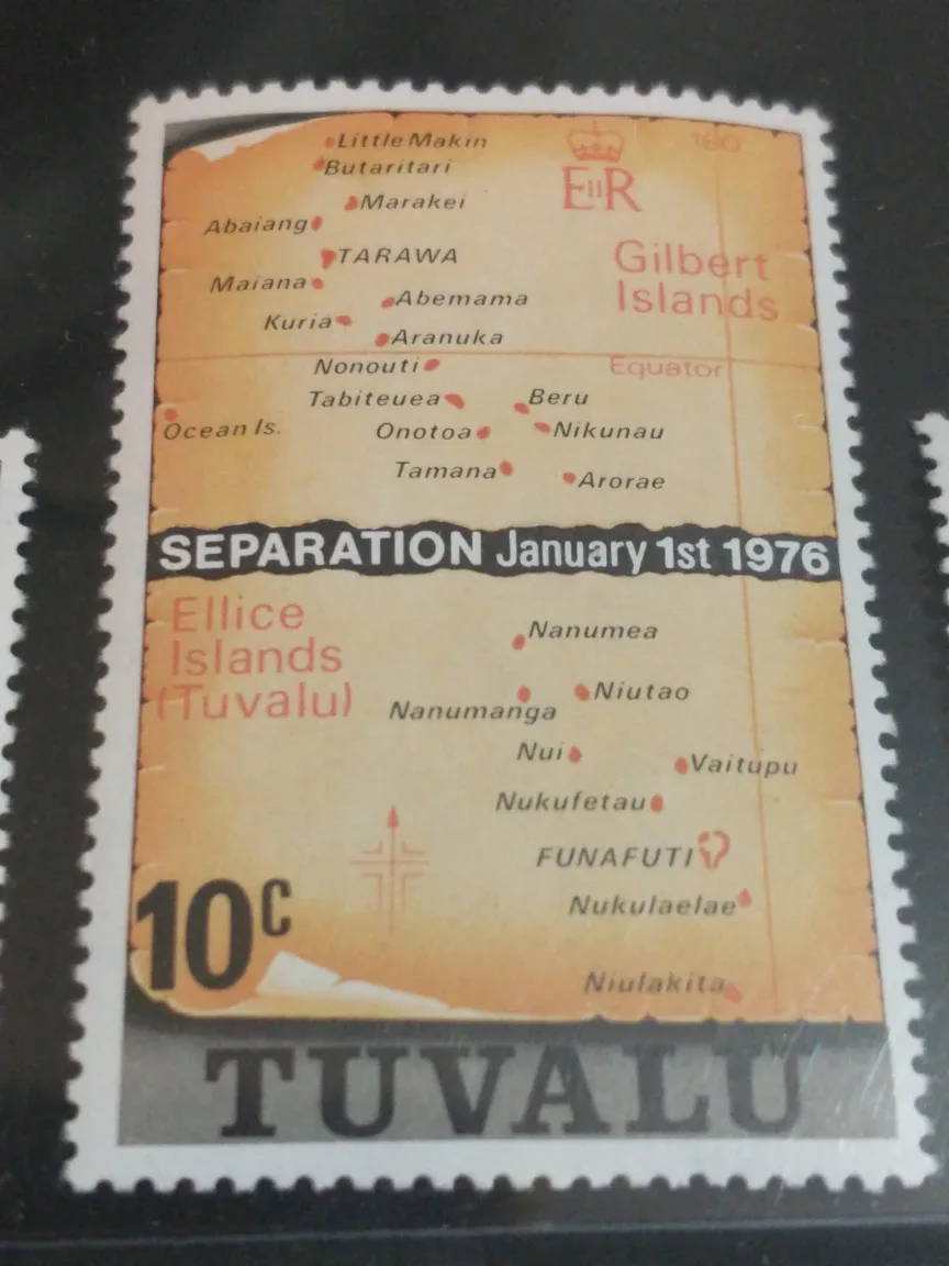 MNH 1976 Tuvalu stamp set #16-18 image indicator(3)