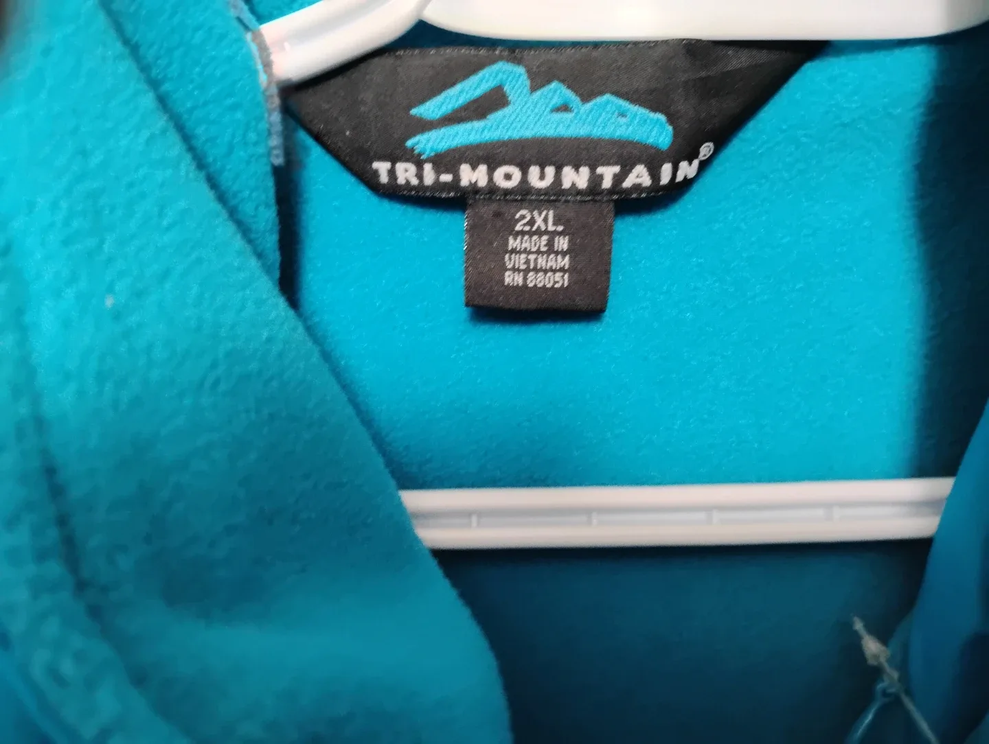 Tri-Mountain 2XL Teal/Grey Hooded Jacket image indicator(2)