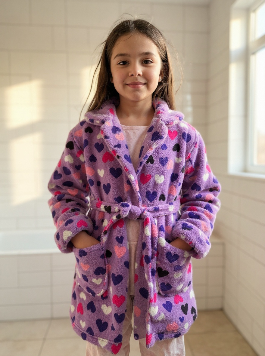 Girls Calvin Klein Bathrobe