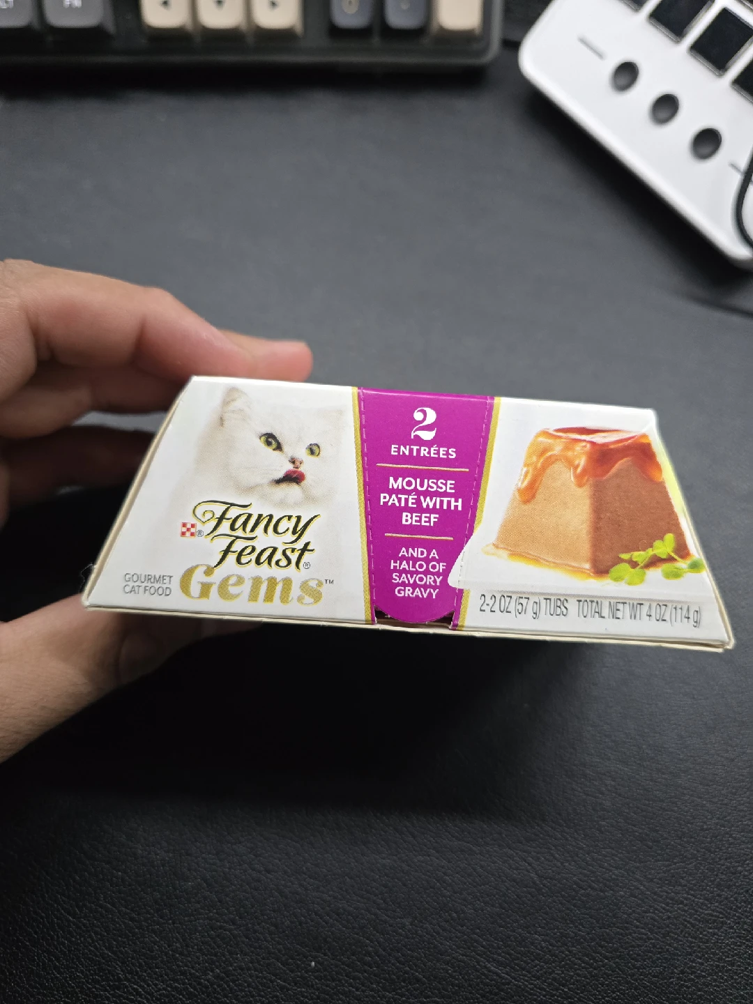 Fancy Feast Gems Mousse Paté with Beef Cat Food - photo 2