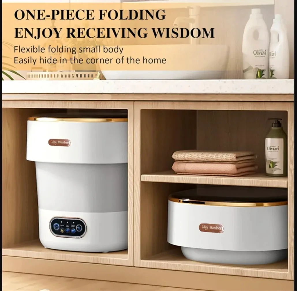 NIXOD Portable Washer 16L Portable Folding Washing Machine image indicator(3)