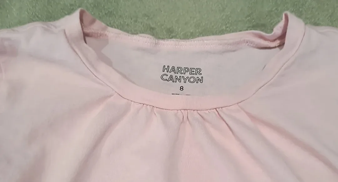 Harper Canyon Girls' Long Sleeve Shirts - Size 8 image indicator(5)