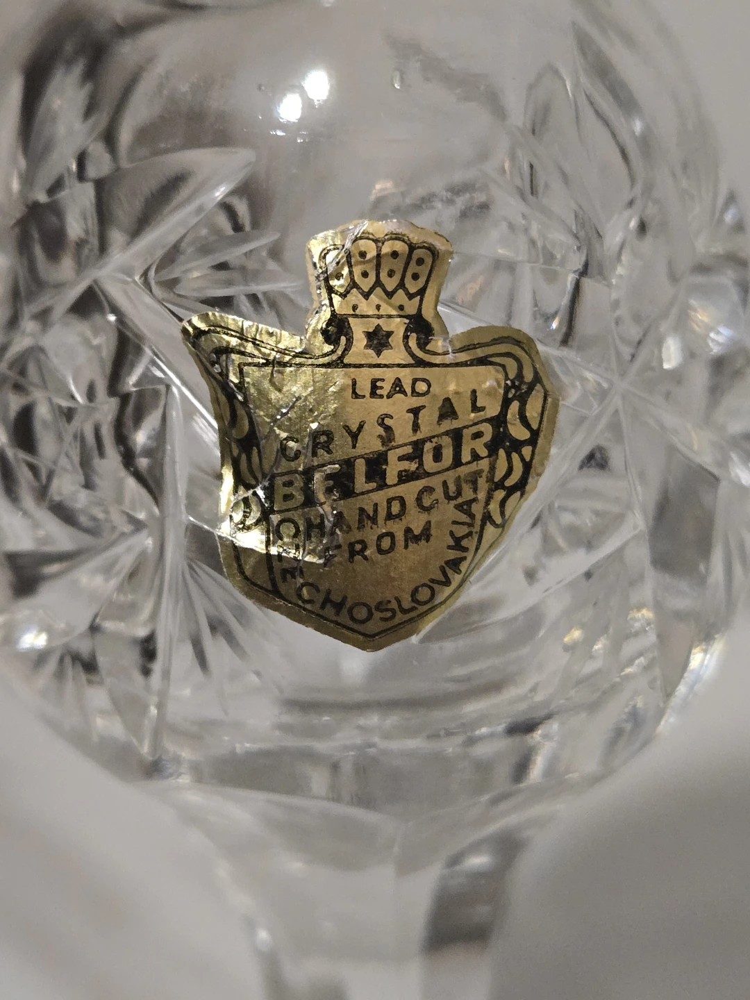 Crystal Belfor Lead Crystal Salt & Pepper Shakers - photo 5