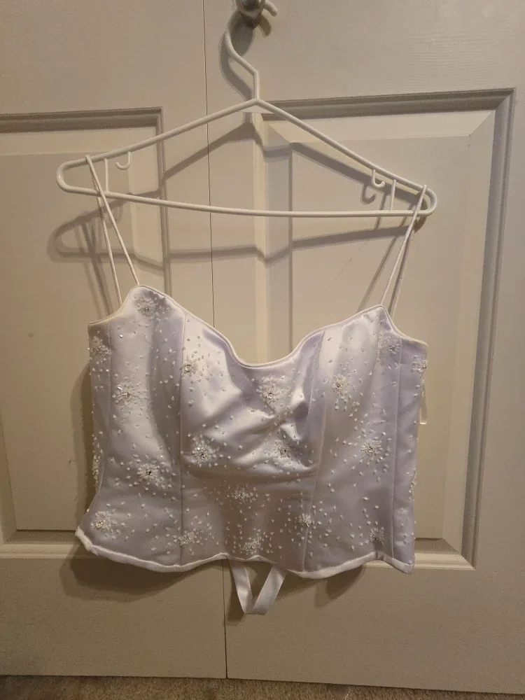 White Wedding Dress - Size 8 image indicator(2)