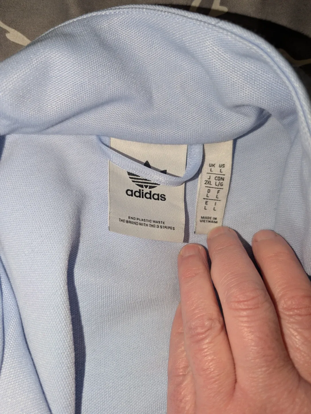 Adidas Tracksuit - Light Blue - Size L image indicator(4)