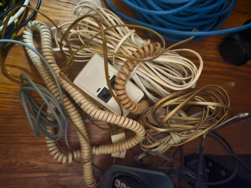 Phone lines plus adapters