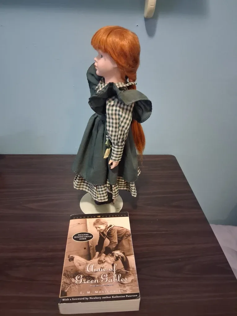 Anne of Green Gables Porcelain Doll & Book Set image indicator(3)