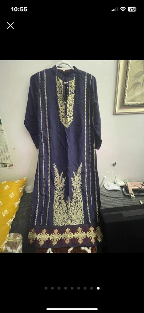 Ladies' Embroidered Shalwar Kameez - Size M - photo 2