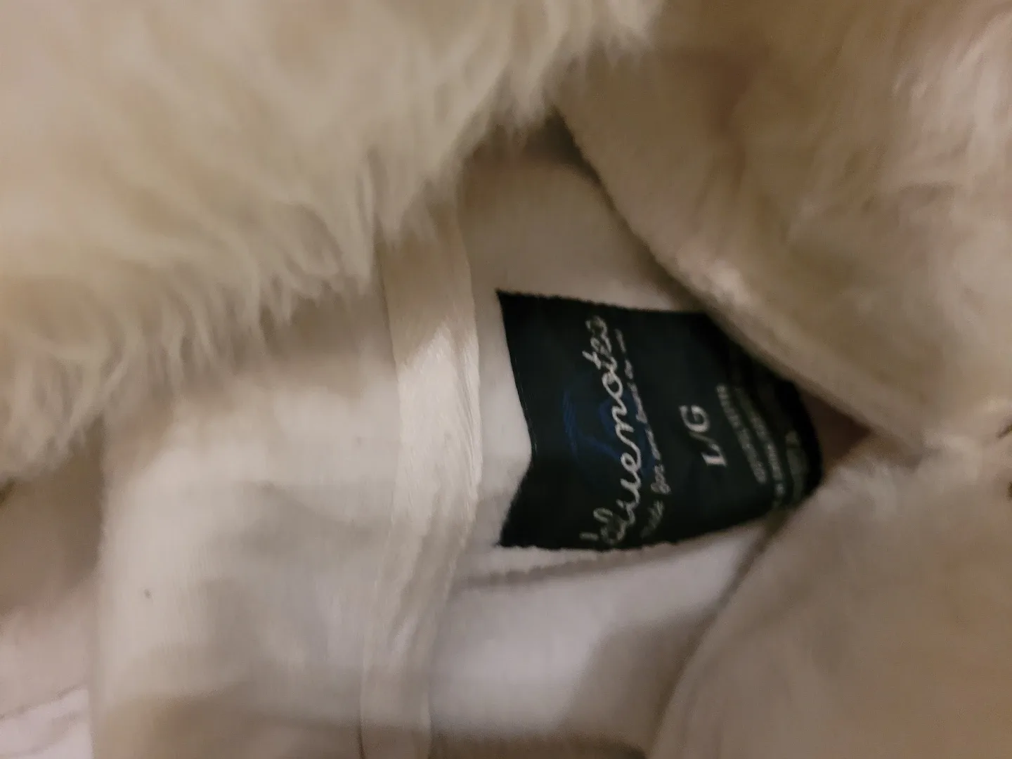 Bluemotes L/G White Christmas Bear Hoodie & Mittens image indicator(4)