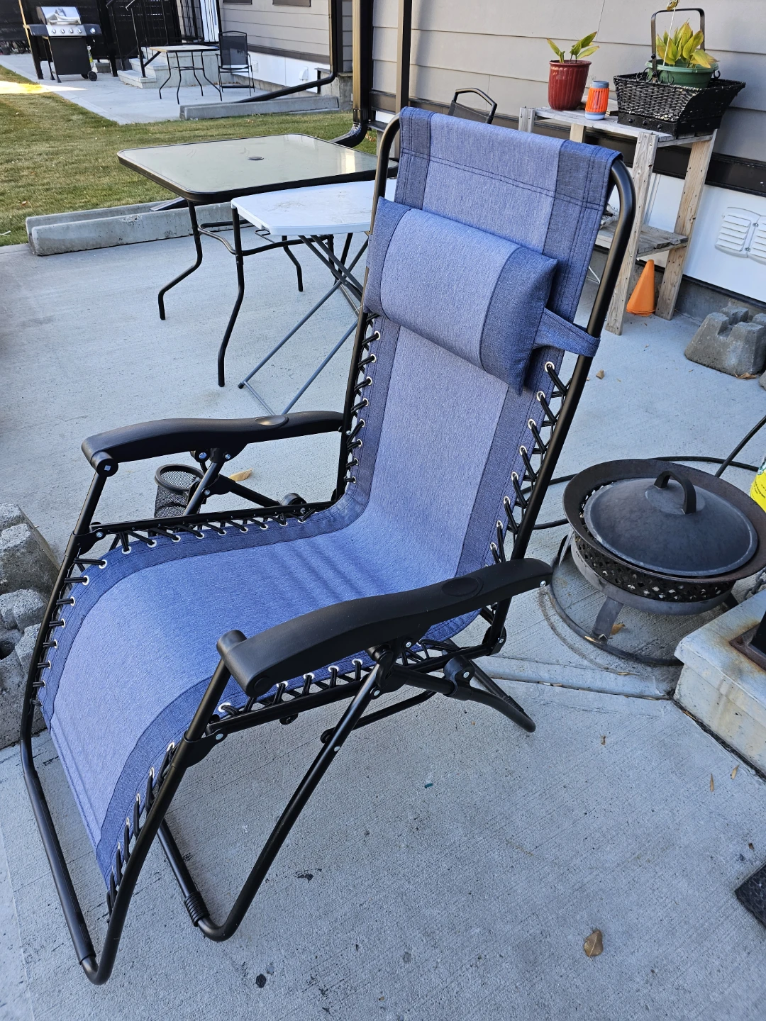 Zero Gravity Lounge Chair - Blue - photo 2