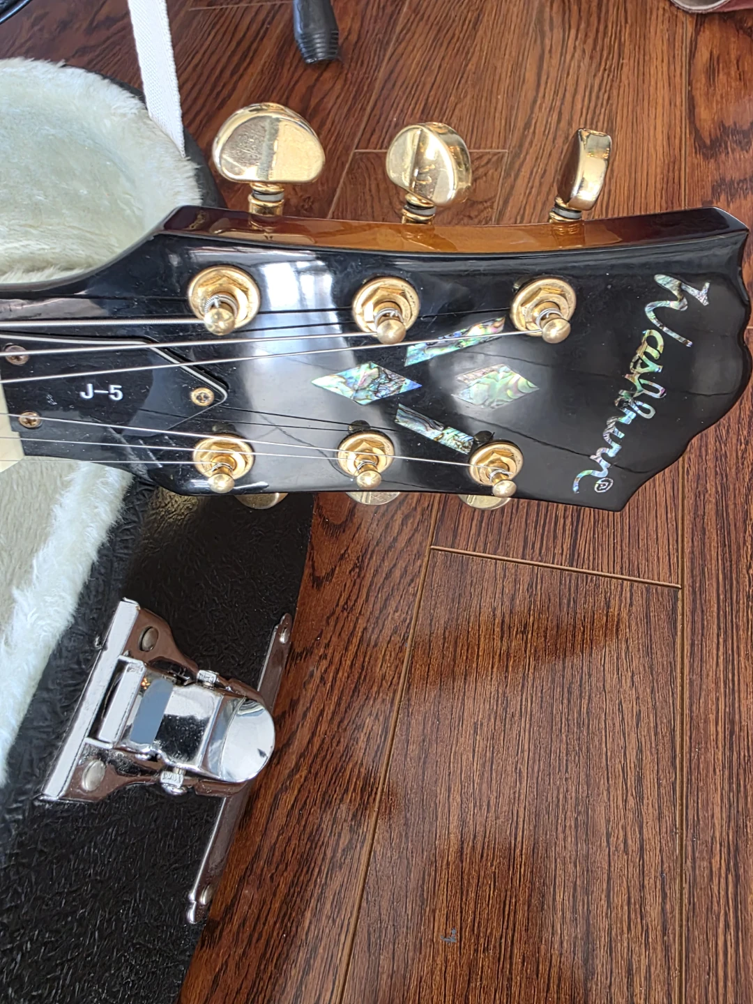 Washburn J-5 TS Hollow Body Electric Guitar - photo 2