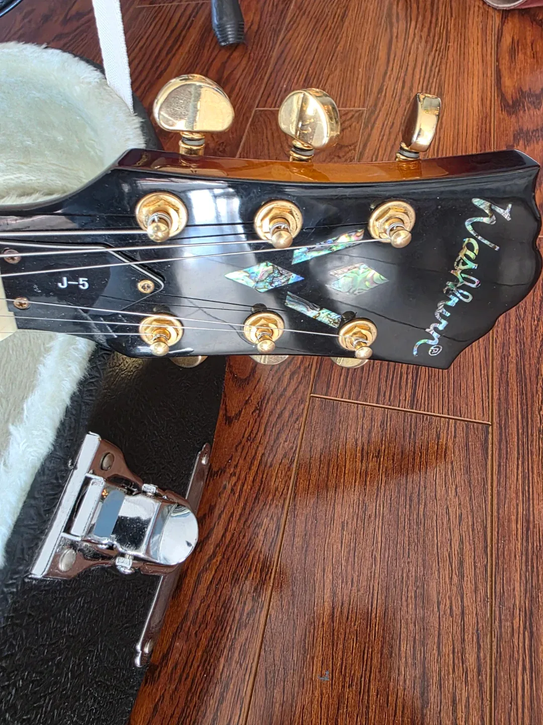 Washburn J-5 TS Hollow Body Electric Guitar image indicator(2)