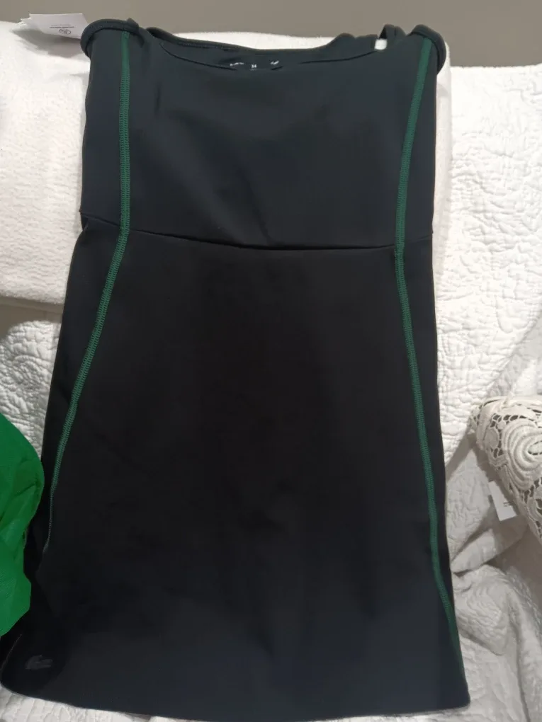 Lacoste Black Tennis Dress - Size 34