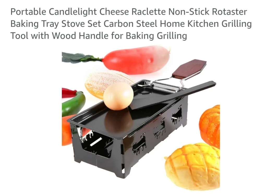 Raclette Grill Set with Scraper - photo 3