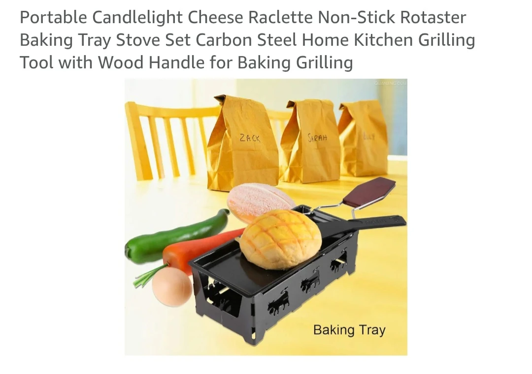 Raclette Grill Set with Scraper - photo 4