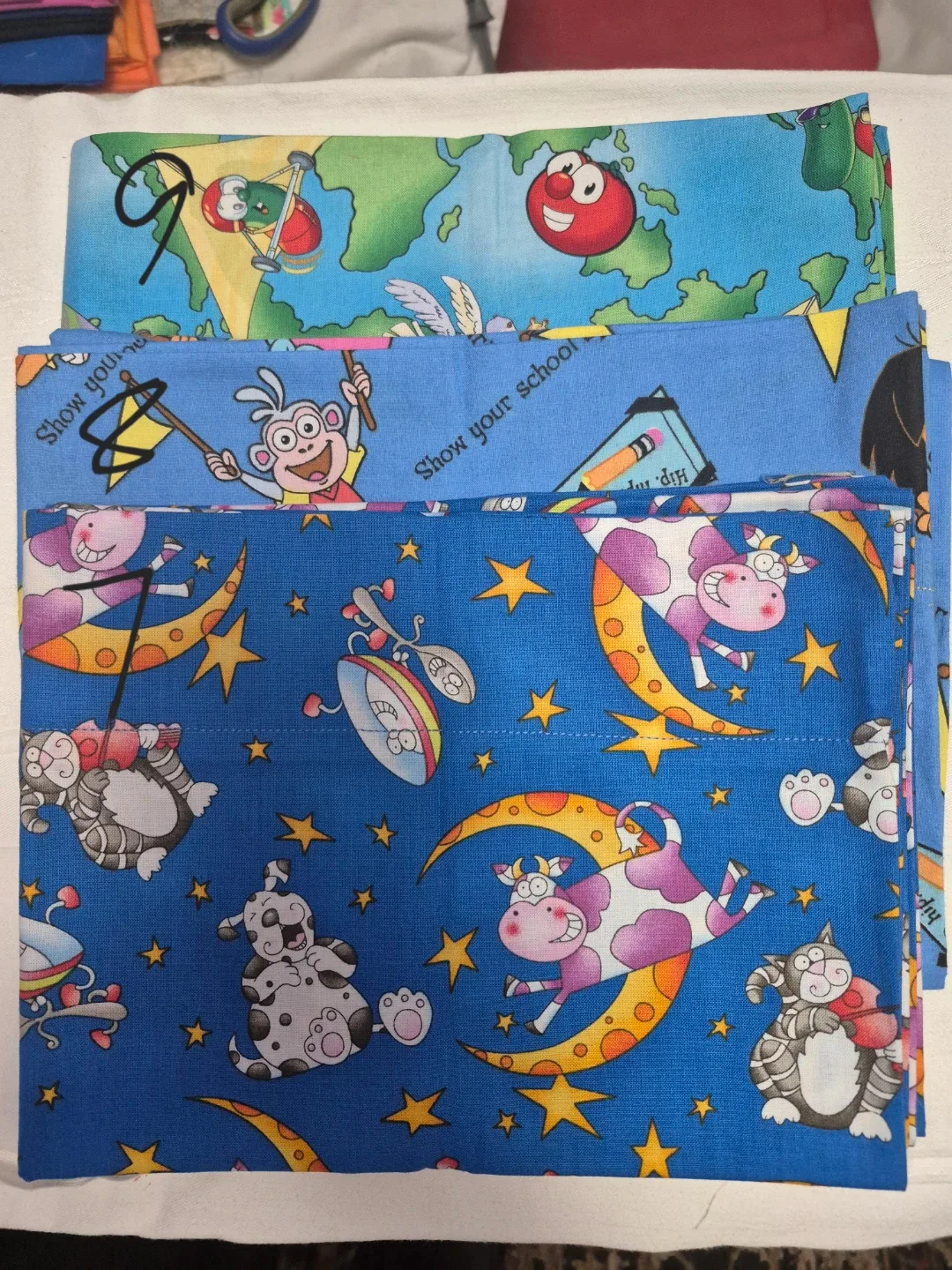 Pillowcases, standard size,  cotton, price per each image indicator(3)