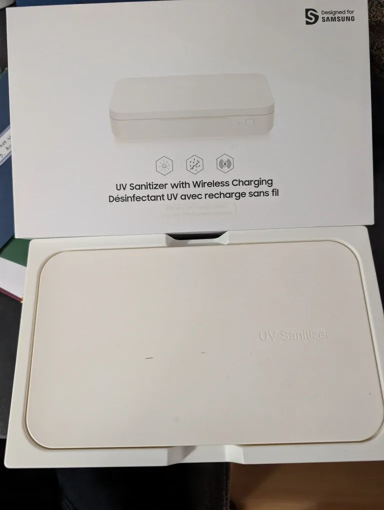 FREE Phone Wireless Charger with UV light sanitizer