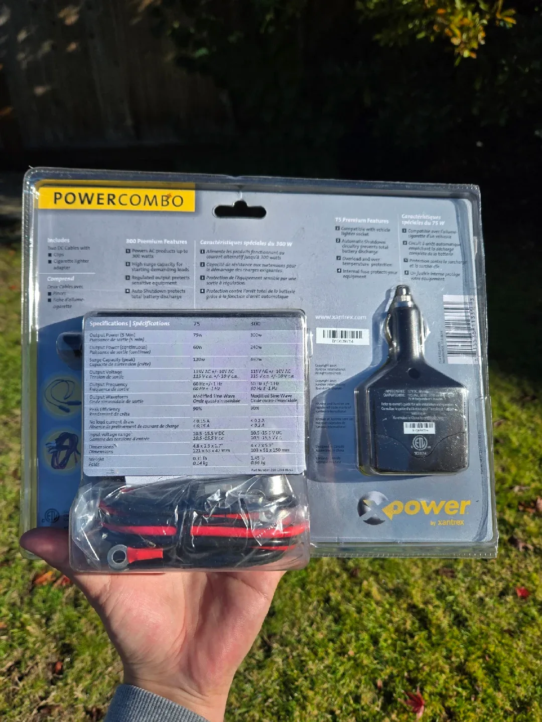 Xantrex Power Combo 75W Mobile Plug/300W Inverter image indicator(2)