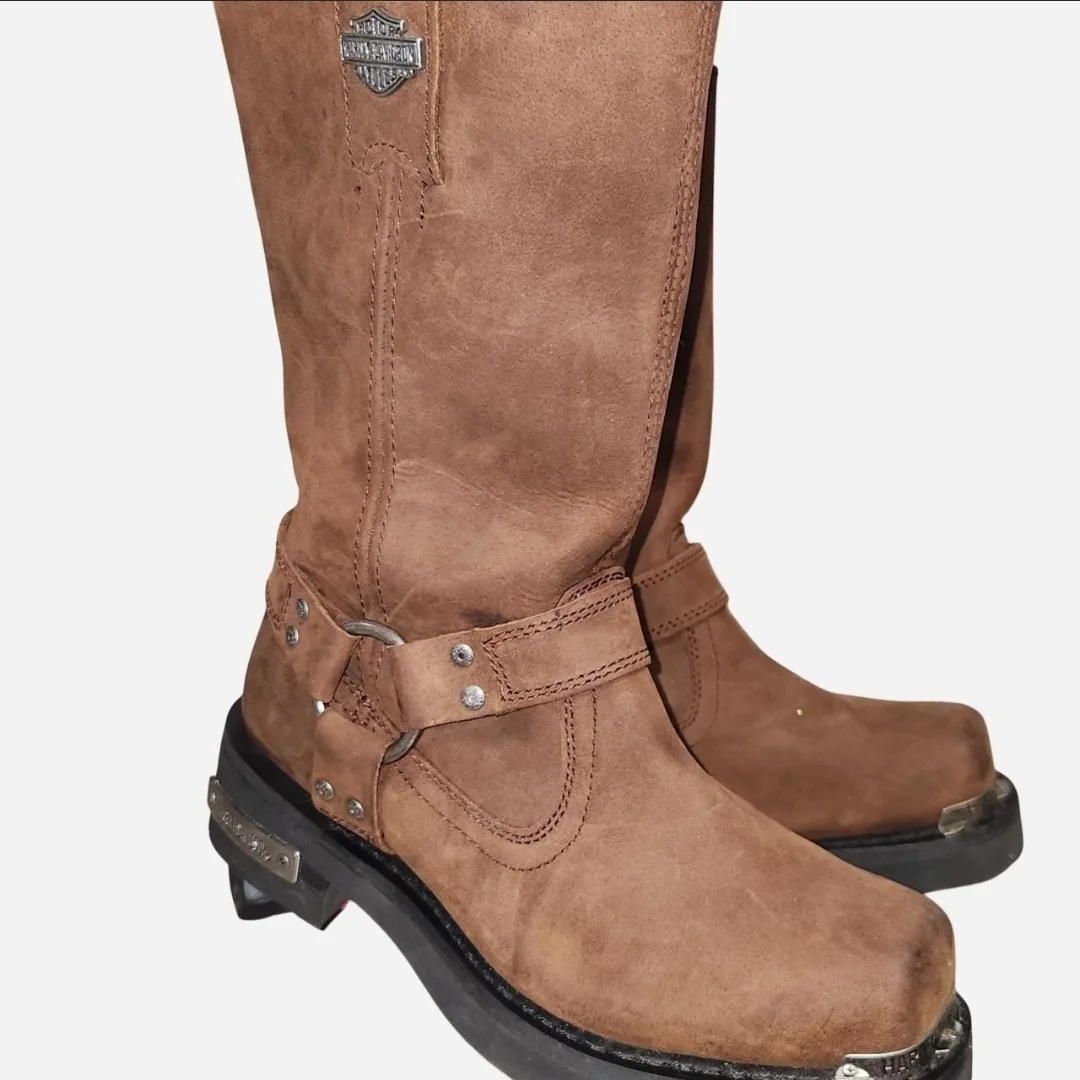 [BRAND NEW] Harley-Davidson Motorcycle Boots image indicator(4)