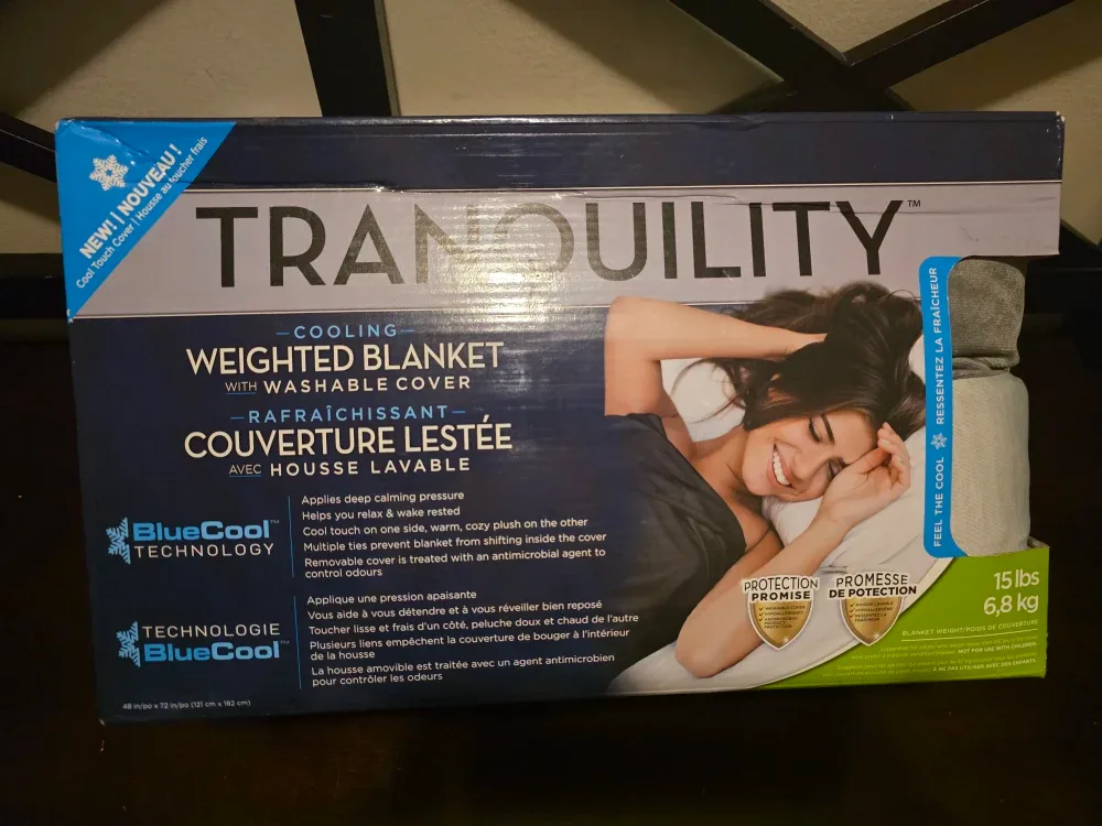 Tranquility 15 lbs Weighted Blanket - New!