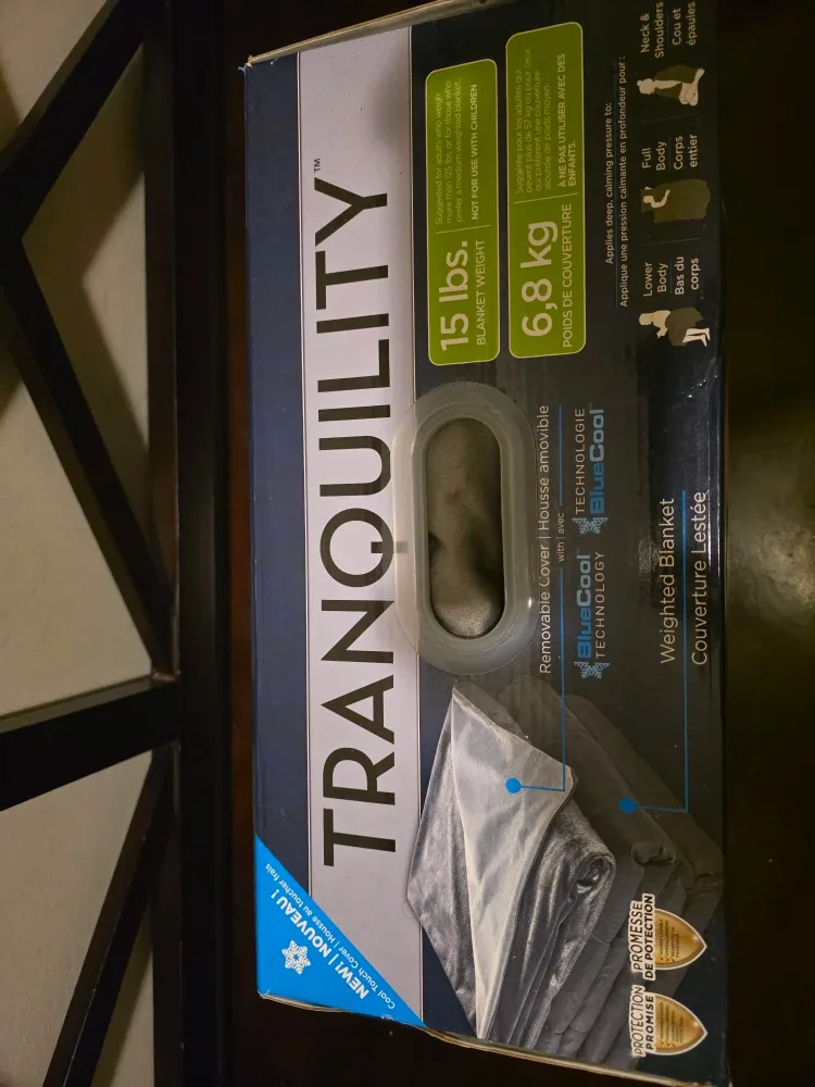 Tranquility 15 lbs Weighted Blanket - New! image indicator(2)