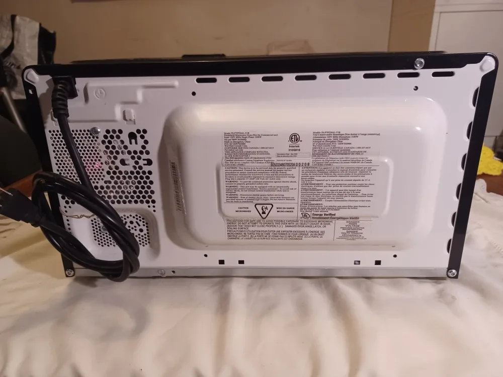 Proctor Silex Black Microwave Oven image indicator(10)