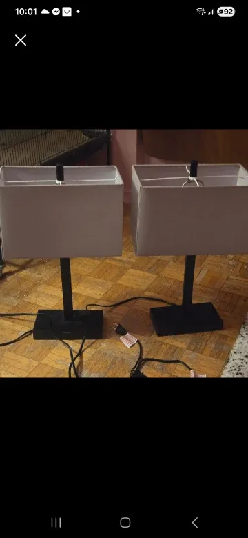 Lamps with outlets .