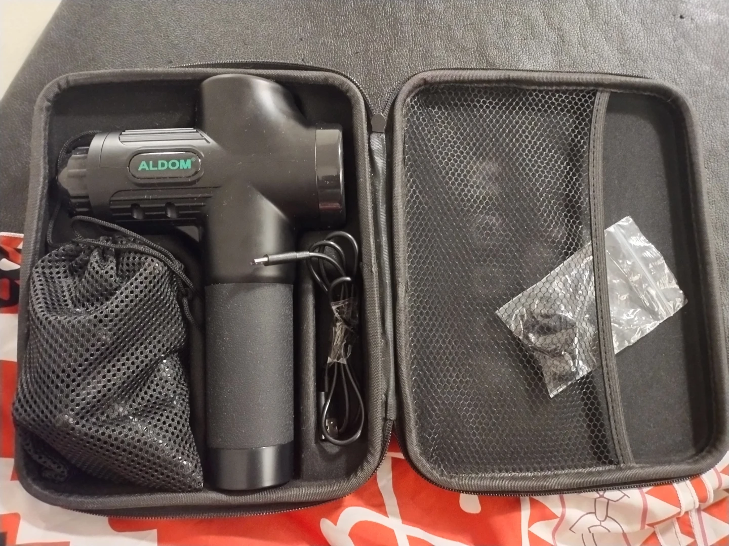 Aldom Massage Gun with Attachments - photo 2