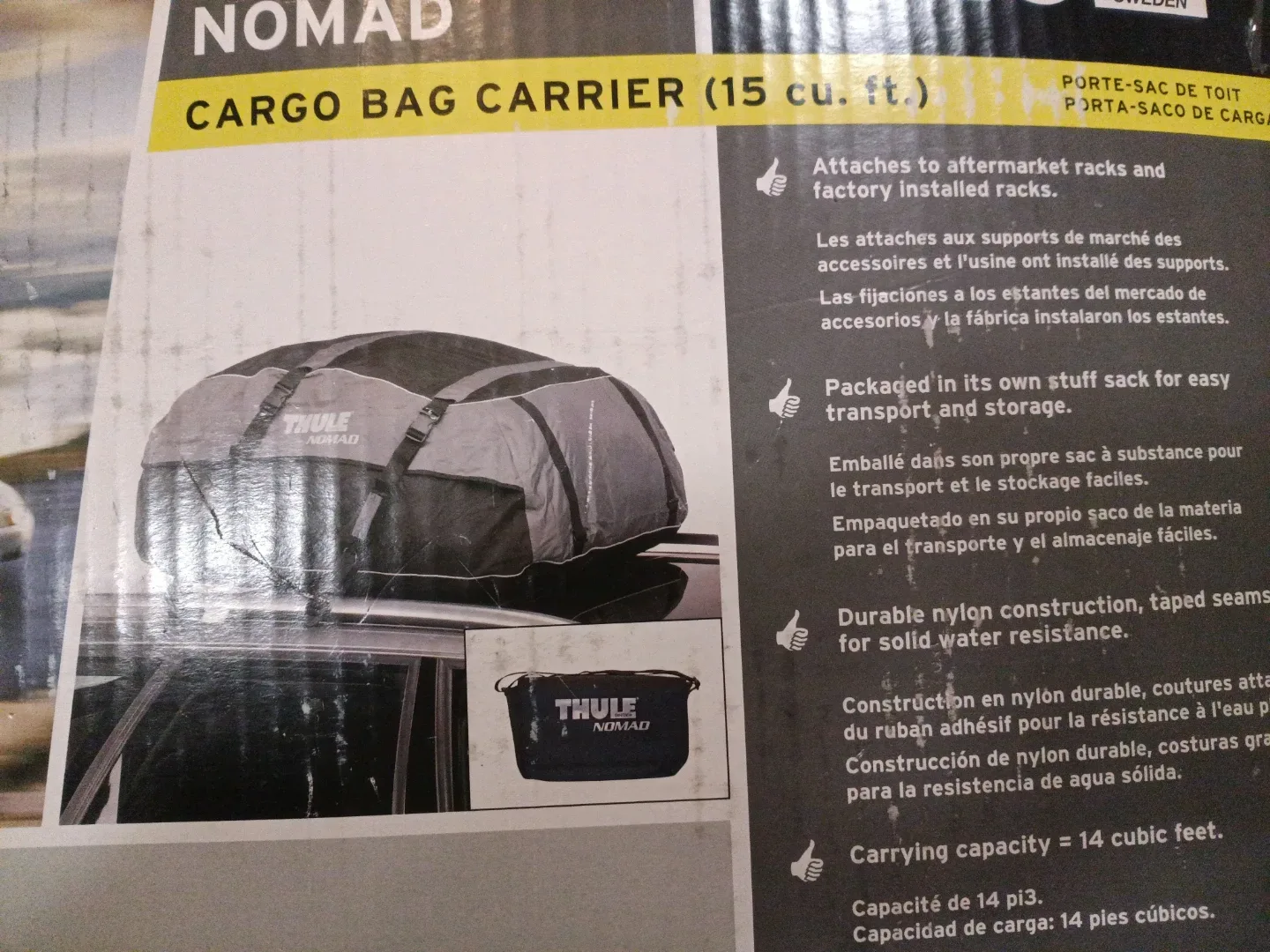 Thule Nomad 856 Cargo Bag Carrier (15 cu. ft.) image indicator(2)