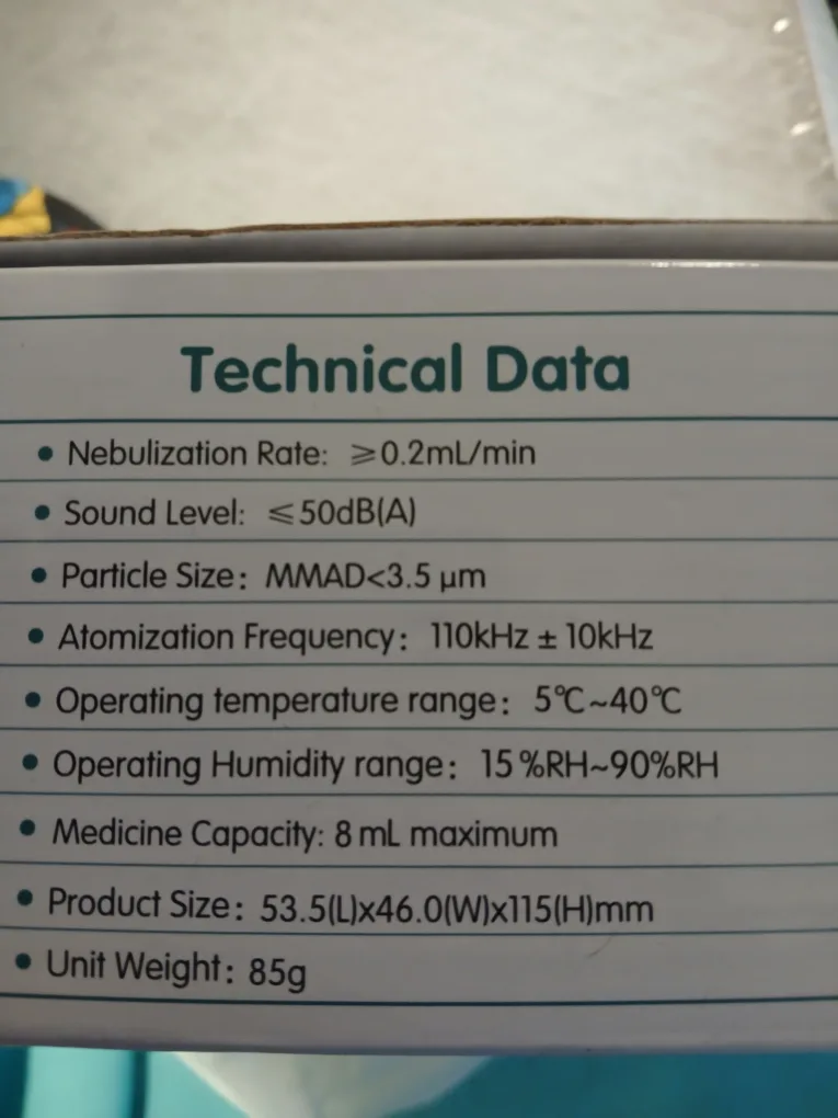 MY130 Mesh Nebulizer image indicator(2)