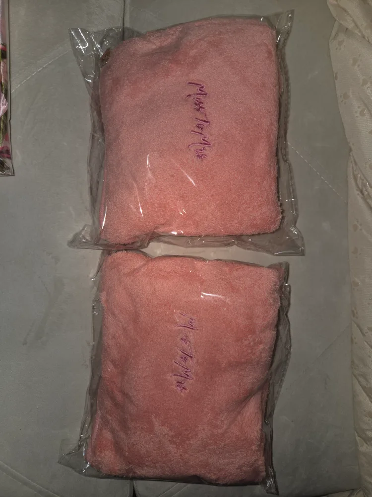 New "Miss to Mrs" Hair Towel Wrap image indicator(3)